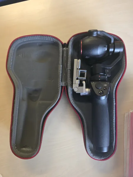 inbeslagname sigaretten: DJI Osmo camera