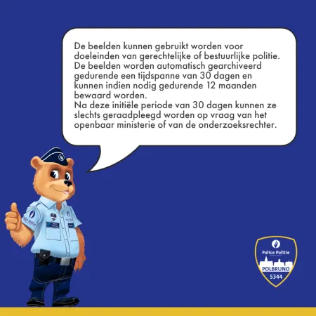 FAQ Bodycam Antwoord "Wat gebeurd er met de opgenomen beelden?"