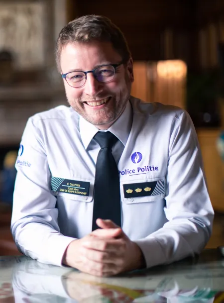 Hoofdcommissaris Frédéric Dauphin, korpschef politiezone Brussel Noord