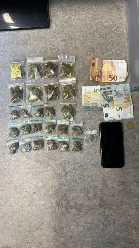 inbeslagnames Streetdealer opgepakt 2 juli