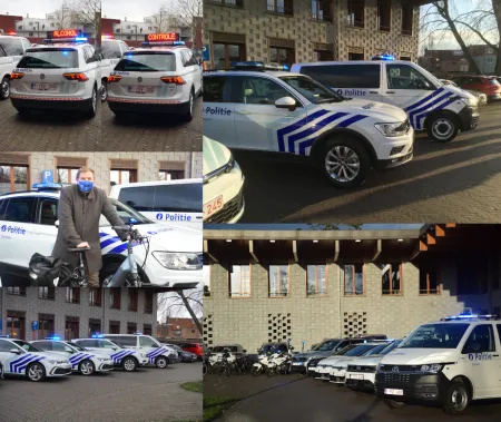 Nieuwe politievoertuigen