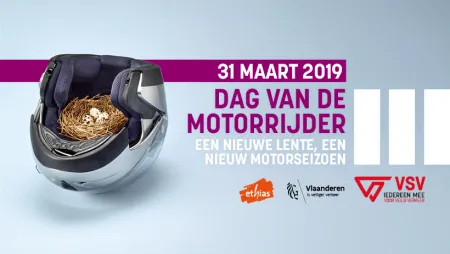 Affiche Dag van de Motorrijder