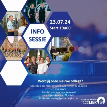 infosessie 23 juli