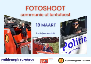 flyer fotoshoot communie- of lentefoto's