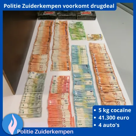 Politie Zuiderkempen - geld en drugs