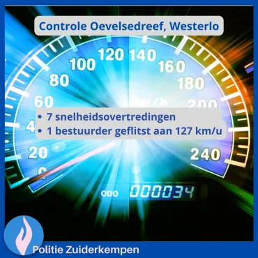 Snelheidscontrole Oevelsedreef