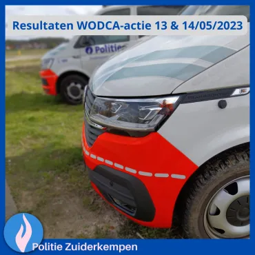 Resultaten WODCA-actie 13 & 14/05/2023