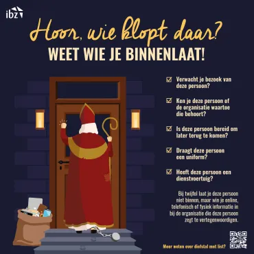 Hoort wie klopt daar!