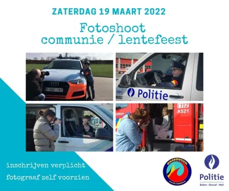 fotoshoot communie of lentefeest