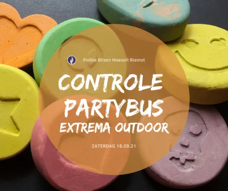 drugs op partybus Extrema Outdoor