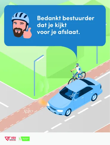 fietsveilig - bord