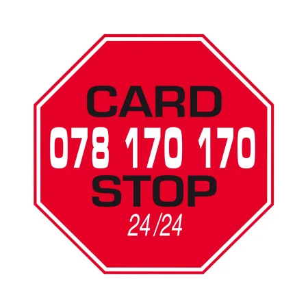 Nieuw nummer Card Stop