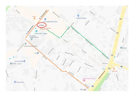 Omleiding Tiensestraat