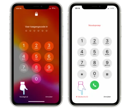 smartphone medische id