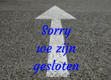 uitzonderlijk gesloten