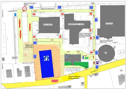 Circulatieplan hoofdcommissariaat