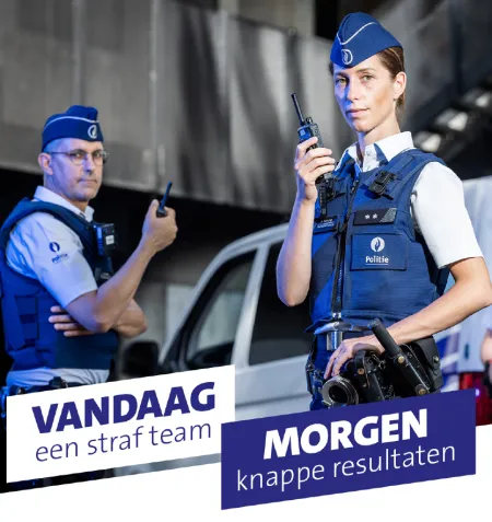 Interesse in een job bij onze politiezone? Wees welkom in december!