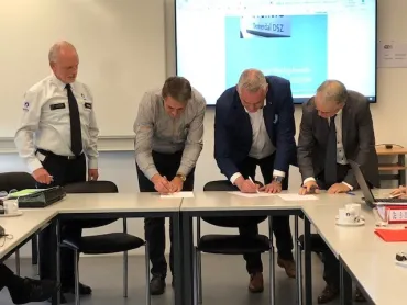 Ondertekening zonaal veiligheidsplan