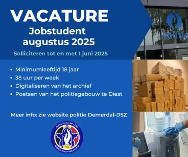 visual vacature jobstudent