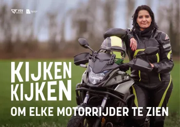 motorrijder vrouw