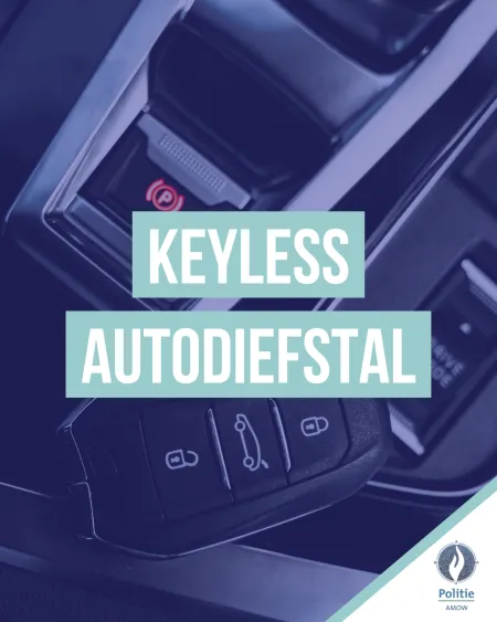 autosleutel in een auto