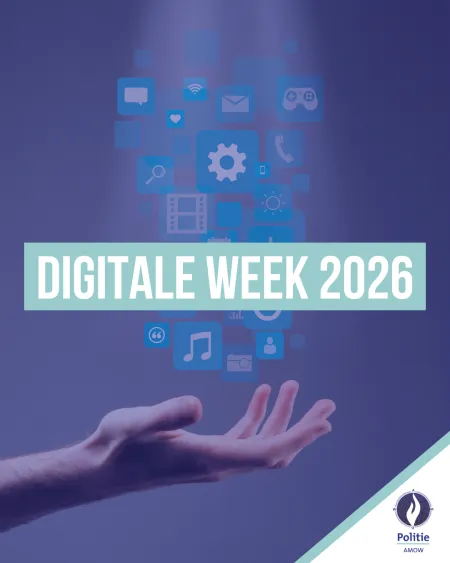 hand met daarboven zwevend allerlei iconen rond digitalisering