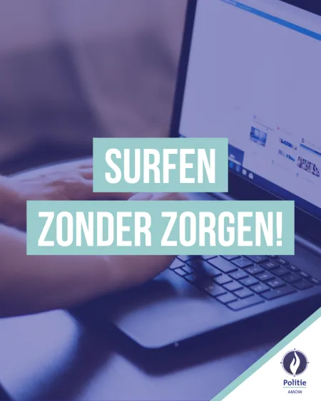 iemand die op een laptop aan het werk is