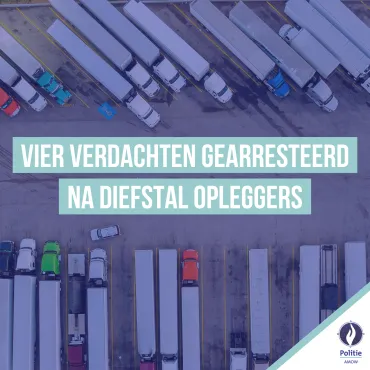 Opleggers vrachtwagens
