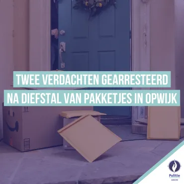 Pakketjes aan voordeur