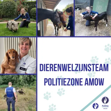 dierenwelzijn politiezone AMOW