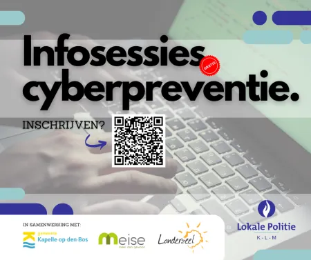 Flyer infosessie cyberpreventie