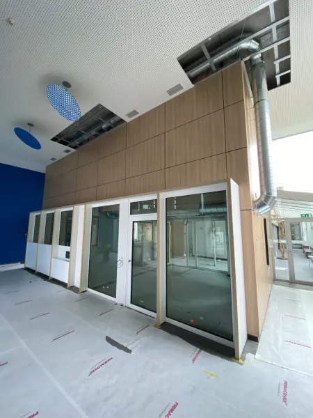 Afwerking frontpanelen