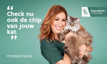 Affiche Natalia met kat