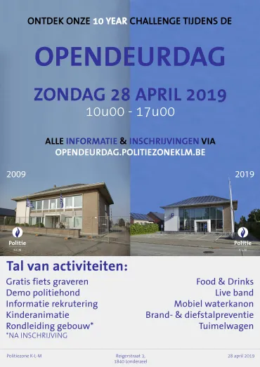 Affiche opendeurdag PZ K-L-M