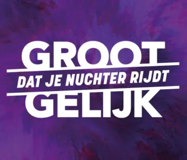 Groot gelijk dat je nuchter rijdt