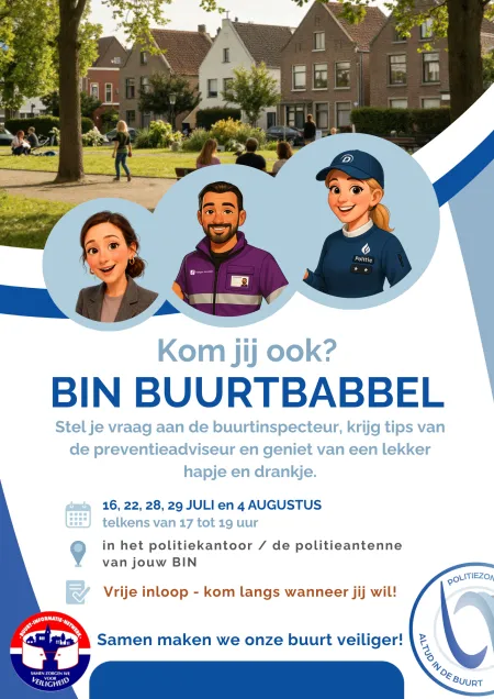 Flyer BIN Buurtbabbel