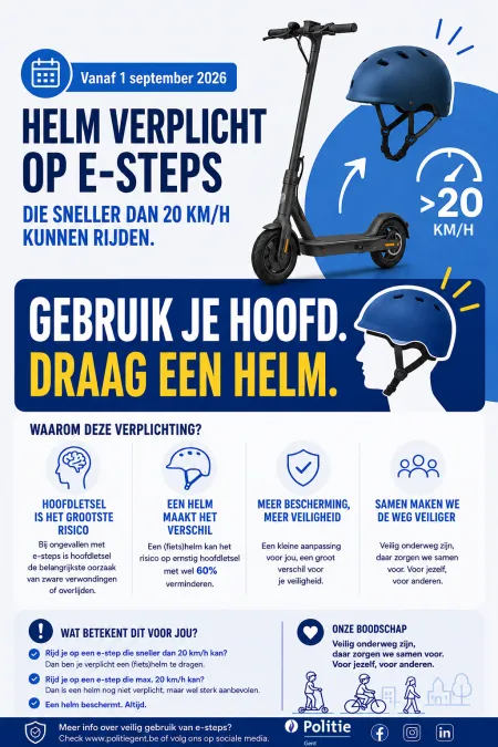 Helmplicht e-step