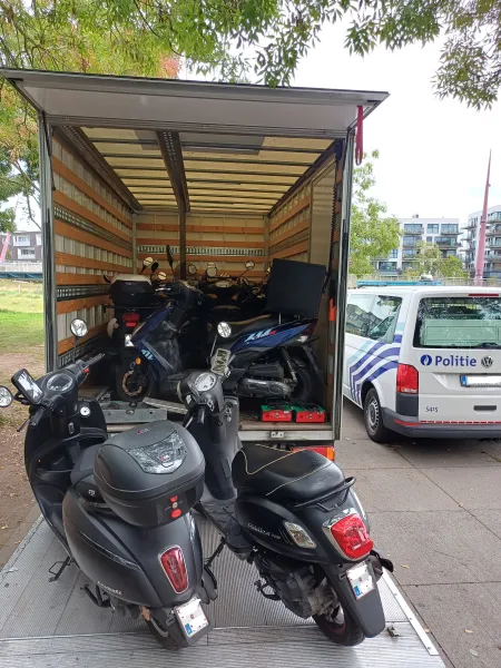 Bromfietscontrole Rabot