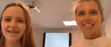 Tine en Lauren