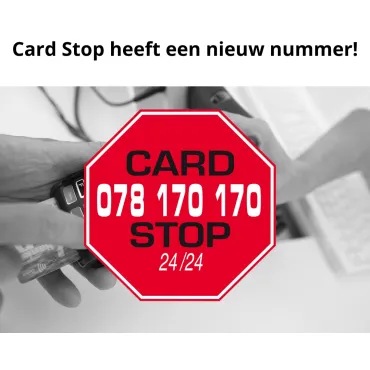 card stop nieuw nummer