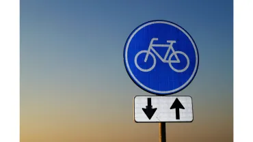 Verkeersbord fietspad