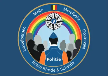 Patch Politiezone Rgeio Rhode & Schelde