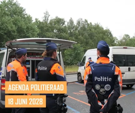 Agenda politieraad 18/6/2026