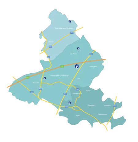 Kaart zone