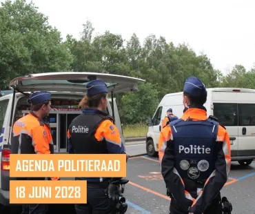 Agenda politieraad 18/6/2026