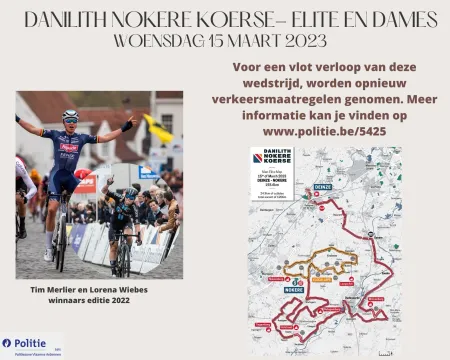 Danilith Nokere Koerse elite en Dames 2023