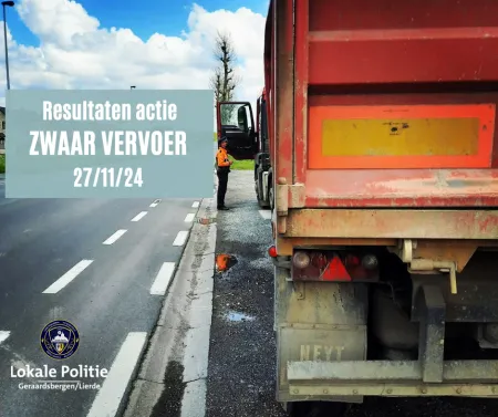 Actie zwaar vervoer