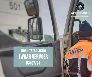 Actie zwaar vervoer