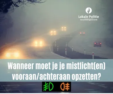 wanneer mistlichten?