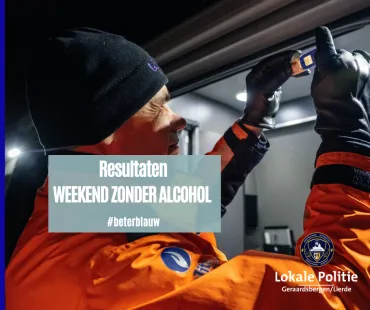 resultaten weekend zonder alcohol